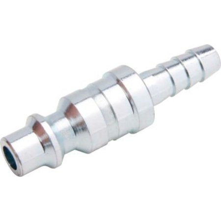 GEC Freeman Industrial Barbed Plug With Clamp, 1/4" x 1/4", Zinc Z1414IBP